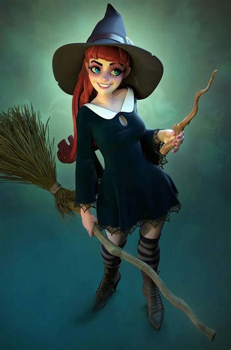 Witchy cartoon series